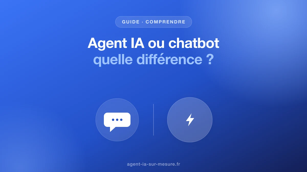 Quelle différence entre un agent IA et un chatbot ?
